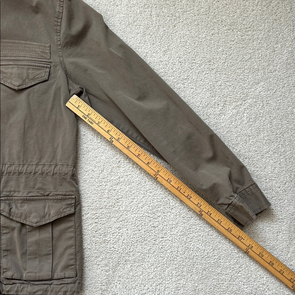 Women’s Hinge Utility Jacket in Brown, Size M - Picture 10 of 10